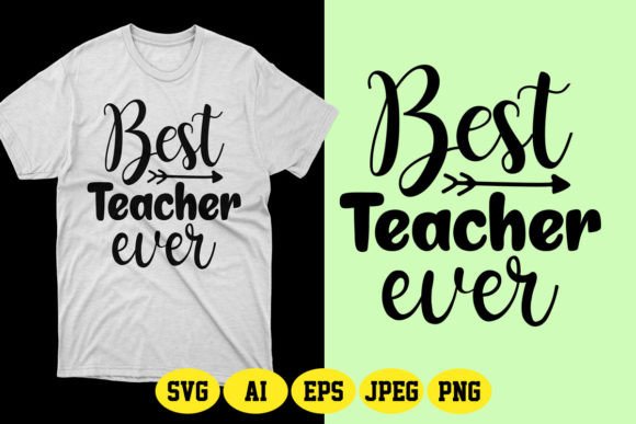 Best Teacher Ever SVG 4