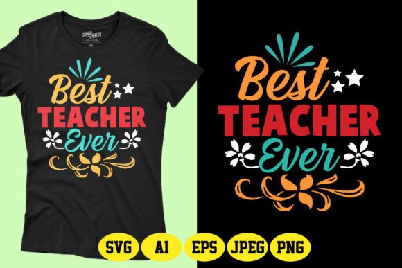 Best Teacher Ever SVG 9