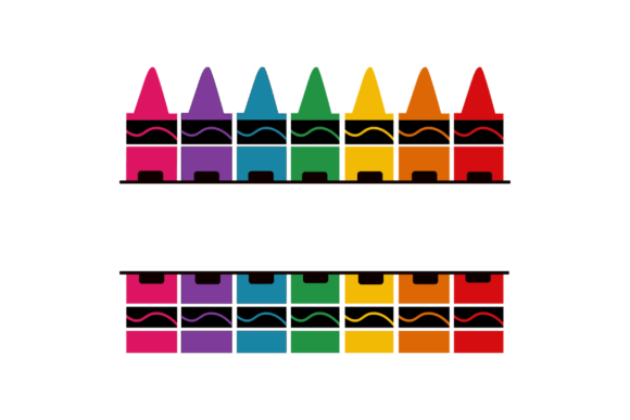 Elevate Your Brand Identity with the Crayon Split Monogram Digital Download