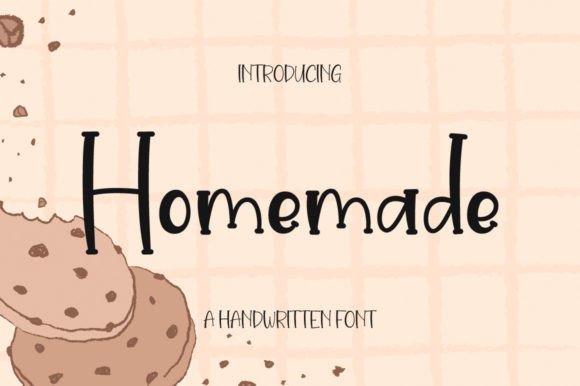 Homemade: The Handwritten Font for Authentic Design