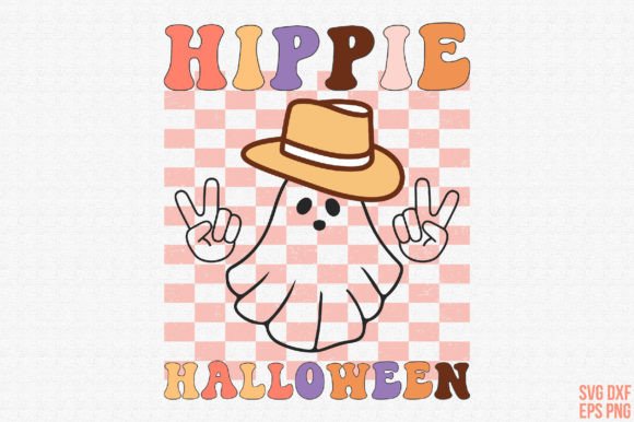 Retro Hippie Halloween SVG: Transforming Digital Files into Tangible Creations