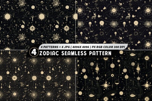 Unlocking Creative Potential with Zodica Geometric Seamless Patterns